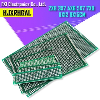 บอร์ดวงจรพิมพ์ไฟฟ้า PCB สองด้าน สําหรับ Arduino 2x8 ซม. 3x7 ซม. 5x7 ซม. 8x12 ซม. 9x15 ซม.