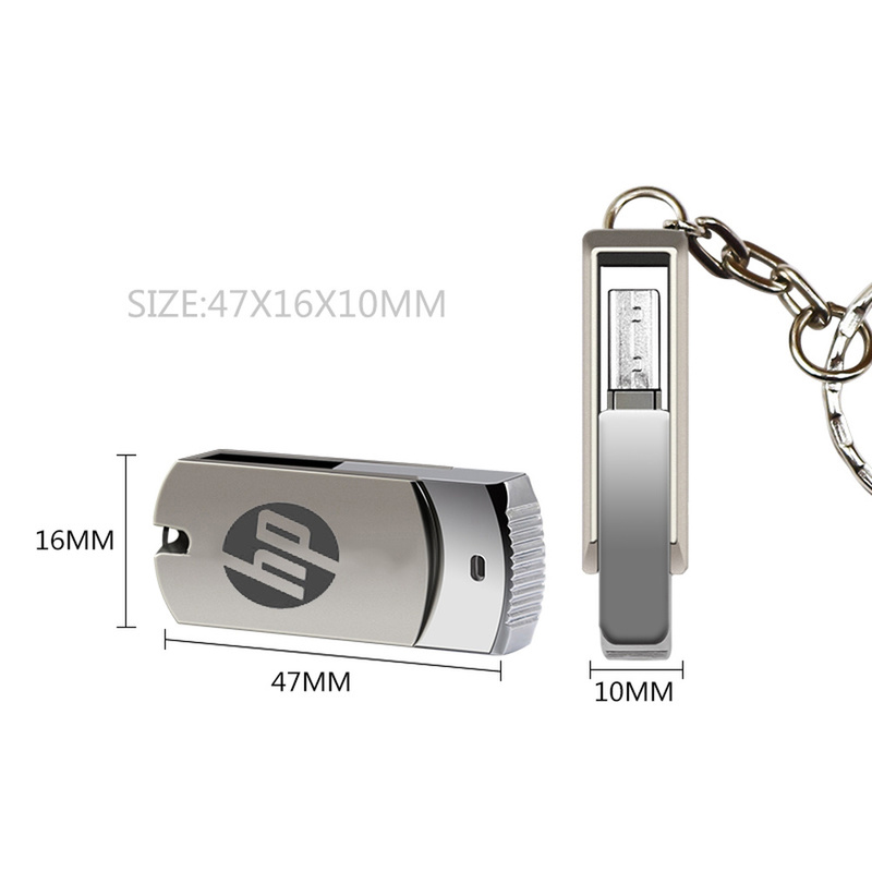 พร้อมสต็อก! USB แฟลชไดรฟ์ เพนไดรฟ์ โลหะ 2TB 1TB 512GB 256GB + อะแดปเตอร์ OTG #7