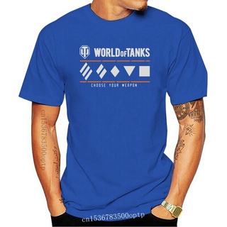 [100% Cotton] เสื้อยืดแขนสั้น คอกลม ผ้าฝ้ายแท้ พิมพ์ลาย world of tanks แฟชั่นฤดูร้อน สําหรับผู้ชาย OOagbo84DOhbko47
