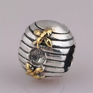 Bee Hive Silver Charm ชาร์มรังผึ้งเงินแท้ รุ่นหายาก พร้อมส่ง