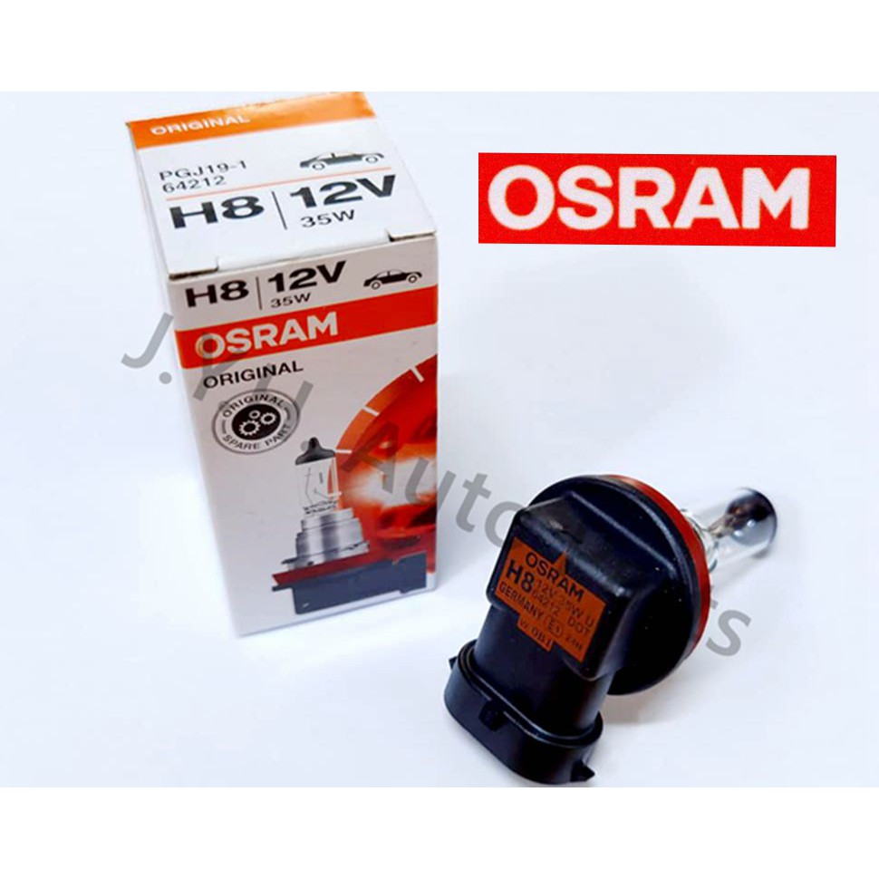 Osram H8 12v 35w สําหรับ Toyota Honda Perodua Nissan 64212