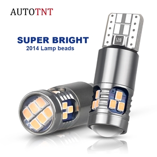 2PCS ไฟสัญญาณ LED W5W 18SMD 2014 ชิป T10 Canbus LED 194 168 รถอ่านภายในไฟโดมที่จอดรถ 12V