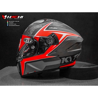 KYT NFR - Mindset Matt Anthracite/Red