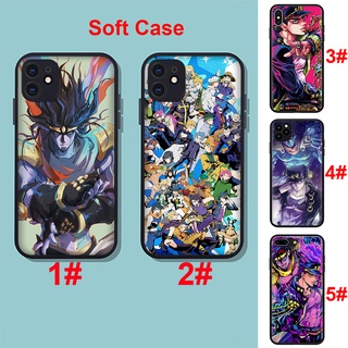 iPhone 12 11 Pro XS Max XR X 12 Mini Soft Cover JoJos Bizarre Adventure Phone Case