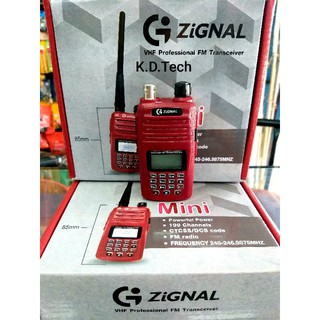 วิทยุสื่อสาร Zignal Mini ถูกกฏหมายไม่ต้องขอใบอนุญาต