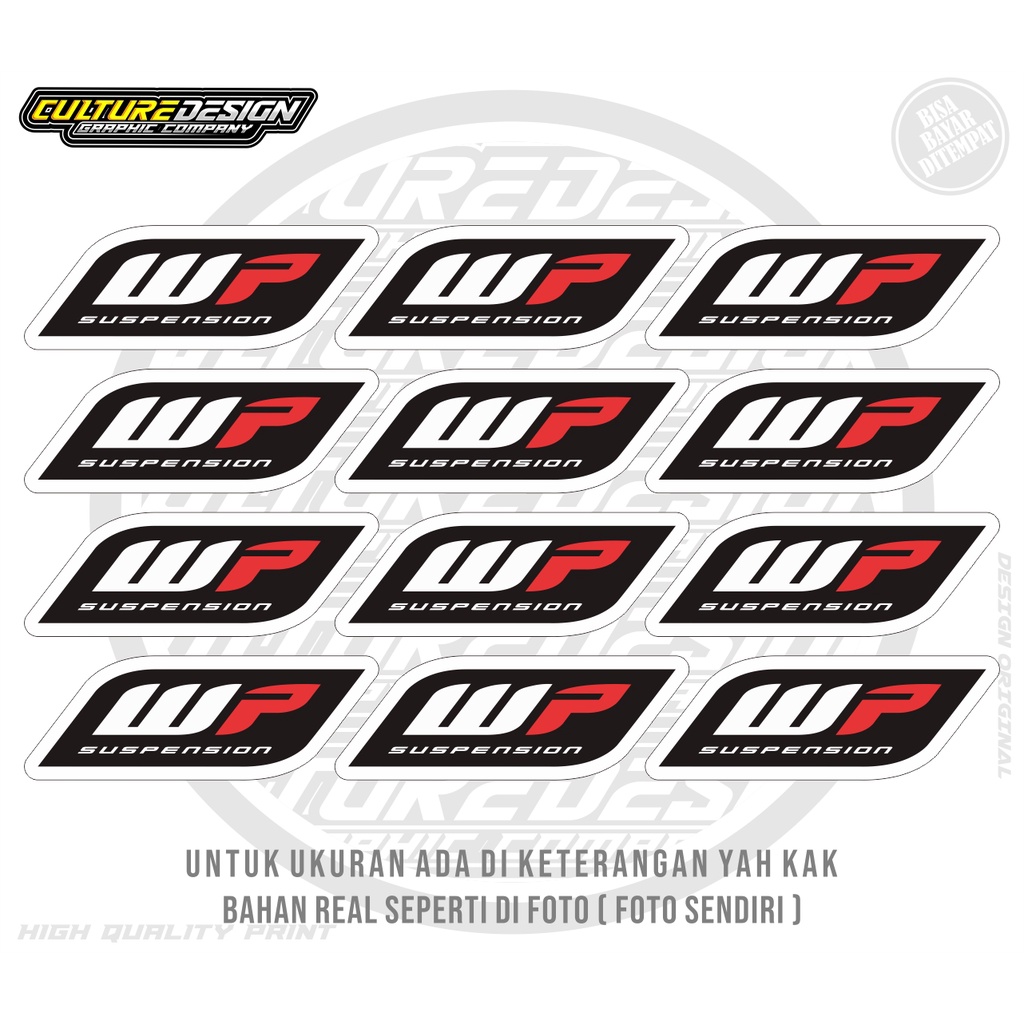 สติ๊กเกอร์ WP SUSPENSION