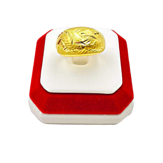 [MGOLD] แหวนทองคำแท้ 96.5% | น้ำหนัก 1 สลึง | ลายหัวโปร่งมังกร