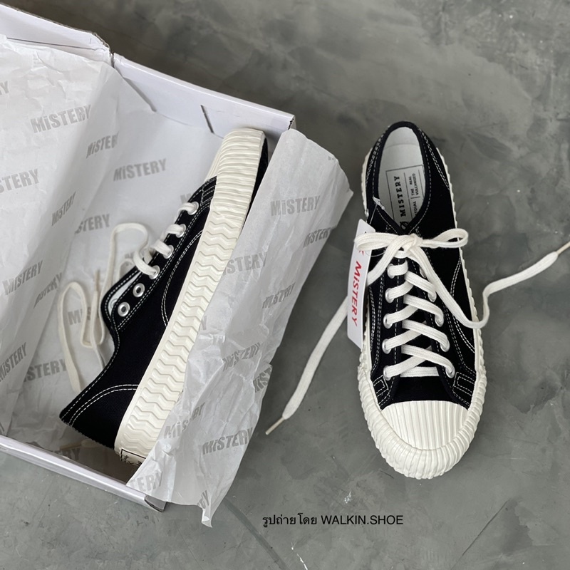 (พร้อมส่ง🇹🇭)  MISTERY (SMALL SIZE) พร้อมส่ง รองเท้าผ้าใบสไตล์วินเทจ รุ่น MISTERY