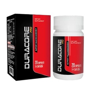 ✅ ส่งฟรี!!! ✅  NEW!!! DURACORE PRO  สูตรเข้มข้น ผลิตภัณฑ์เสริมสำหรับผู้ชาย 1 กระปุก 20 แคปซู,