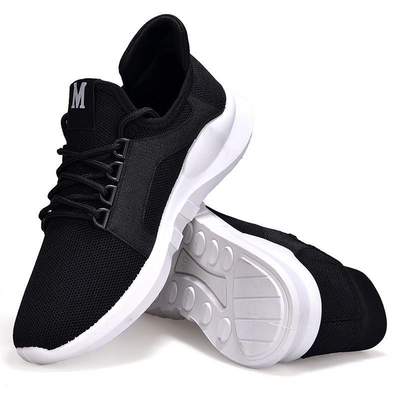 Sport Casual Sneaker รองเท้าผ้าใบผู้ชาย No.1901(Black) รองเท้าแฟชั่น Women รองเท้าผ้าใบ