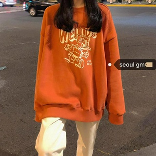 วินเทจvintageเสื้อกันหนาวต่างประเทศในช่วงฤดูหนาวของผู้หญิงนักเรียนใหม่หลวมขี้เกียจน้ำขึ้นน้ำลงinsแจ็คเก็ตหนาบวกกำมะหยี่ป