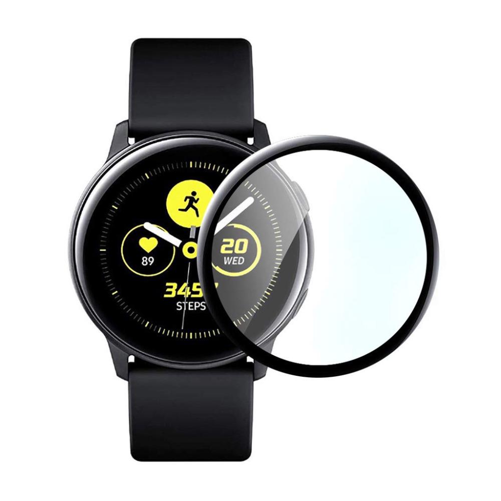 ราคาตัวป้องกันหน้าจอ 3D PMMA คุ้มครองเต็มรูปแบบ สำหรับ Samsung Galaxy Watch Active 2