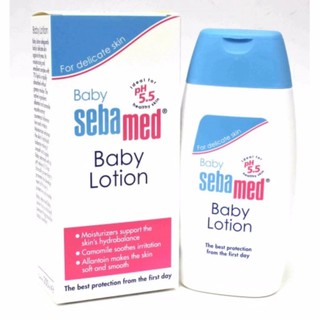 Sebamed Baby Lotion 200 ml ซีบาเมด โลชั่นเด็ก โลชั่นถนอมผิวเด็ก ลดผื่นแพ้และการระคายเคืองผิว