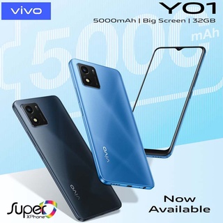 Vivo Y01 (2/32GB) สมาร์ทโฟนรุ่นเล็ก I Android 11 Go Edition(By Shopee  SuperTphone1234)