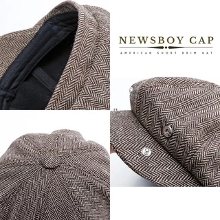 หมวกทรง "นิวส์บอย" (Newsboy Cap) อีกหนึ่งคอลเลคชั่นที่อยากให้คุณลอง กลิ่นอายแบบย้อนยุค คลาสสิคสไตล์