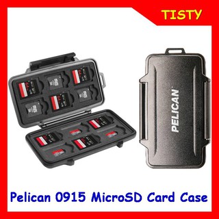 แท้ 100% Pelican 0915 SD Memory Card Case กันน้ำ กันกระแทก กล่องเก็บเมมโมรี่การ์ด