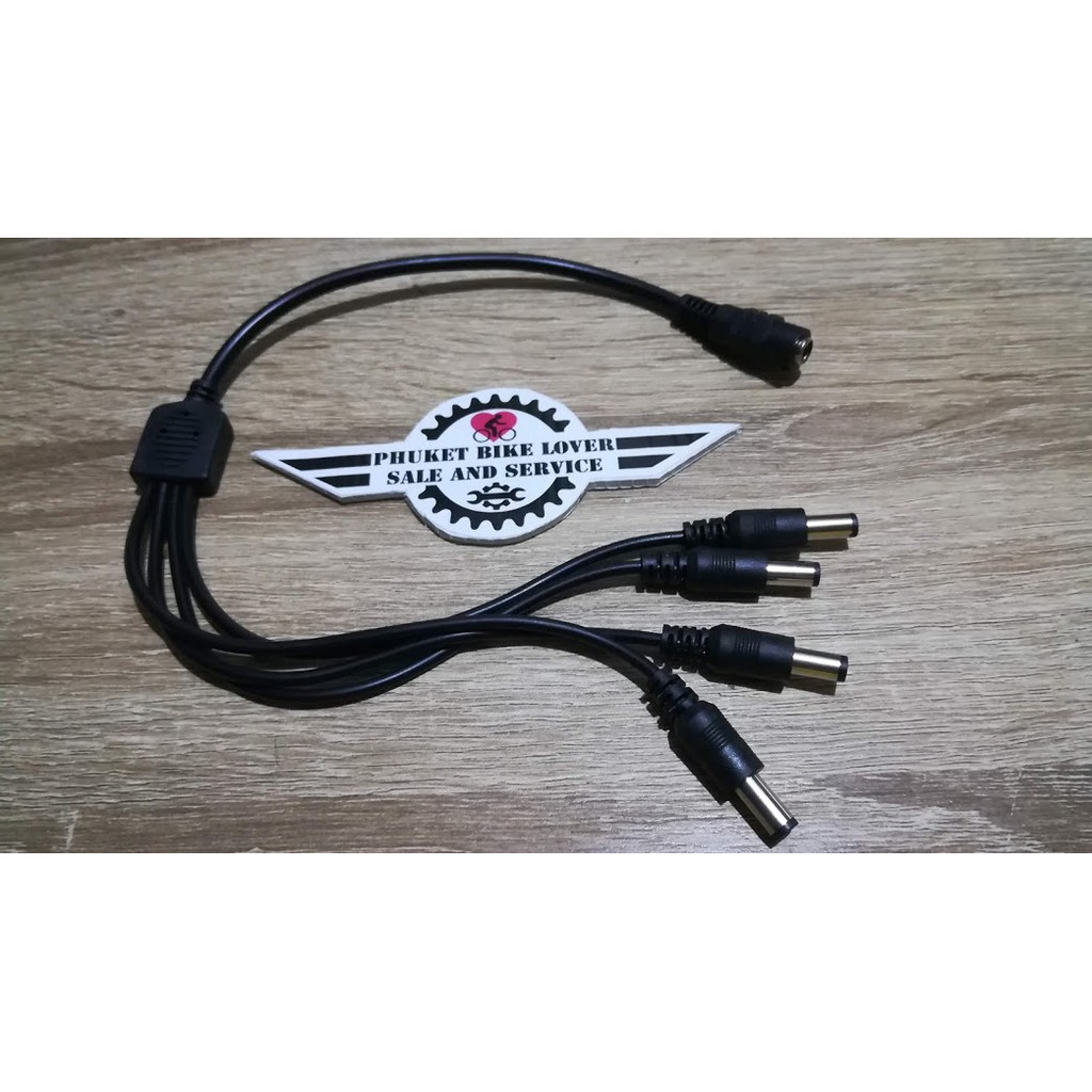 #ซ่อมกีตาร์ สายพ่วง Power Effect Guitar สำหรับพ่วงจ่ายไฟให้ Effect Guitar หลายๆก้อน