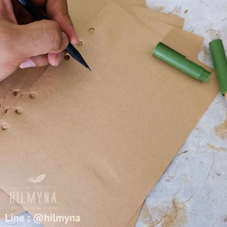 HILMYNA Refill paper A5 กระดาษรีฟิลล์ขนาดA5 *ใช้ได้กับสมุดของHILMYNA เท่านั้น