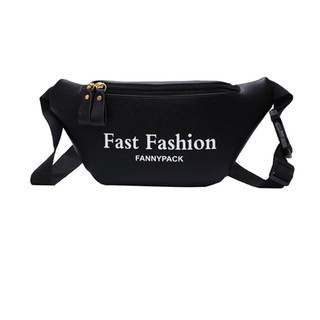 กระเป๋าคาดอกหนังเทียม PANNYPACK Fast fashion คาดเอว