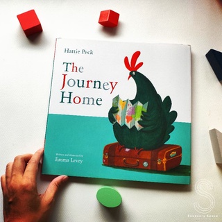 [พร้อมส่ง] นิทานภาษาอังกฤษ 🐔 Hattie Peck : The journey home 🏠 แม่ไก่แฮตตี้ (แนะนำโดยคุณหมอประเสริฐ)