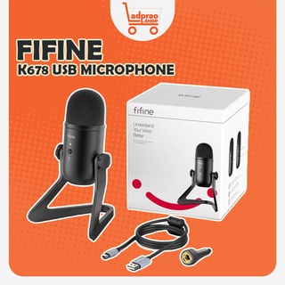 ไมค์ FIFINE K678 USB MICROPHONE