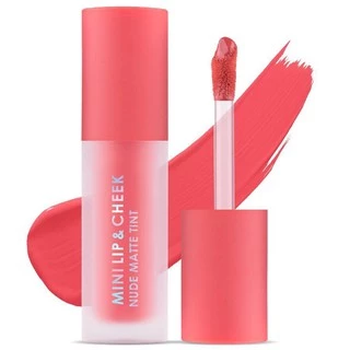 Cathy Doll Mini Lip & Cheek Nude Matte Tint 2.1g Cathy Doll มินิลิปแอนด์ชีคนู้ดแมทท์ทินท์2.1g ลิปแมทท