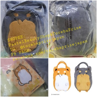 พร้อมส่ง✅[TOREBA][🇯🇵นำเข้าจากญี่ปุ่น🇯🇵]กระเป๋าถือ ชิบะ Tarushiba Shiba Inu Dog Plushy Bag