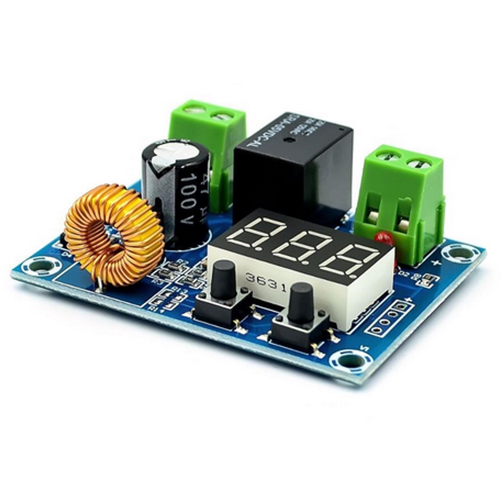 XH-M609/HCW-M635 ต่ำตัด เต็มต่อ บอร์ดควมคุมการใช้แบตเตอรี่ DC 12-36 Volt