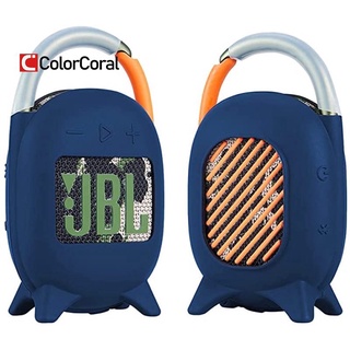 Colorcoral Seracle เคสซิลิโคนป้องกันสําหรับลําโพงบลูทูธไร้สาย Jbl Clip 4