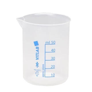 บีกเกอร์ตวงน้ำยา ทนเคมี ทนความร้อน VITLAB จากเยอรมัน