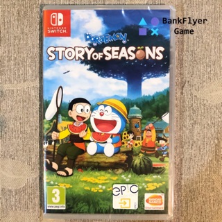 (( Hot🔥 )) แผ่นเกมส์ Nintendo Switch : Doraemon Story of Seasons