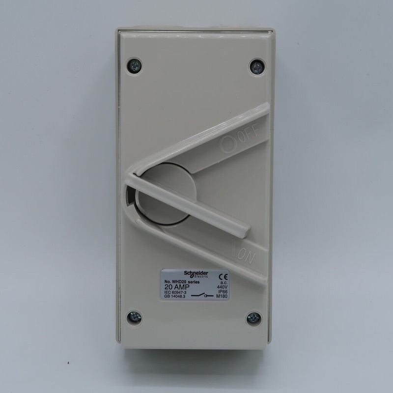 สวิทซ์สับกันน้ำ 2P 20,35,63A Schneider