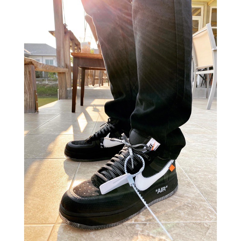 NIKE AF1 x OFF-WHITE BLACK (THE TEN)