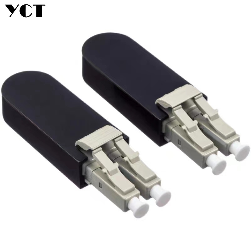 5pcs OM1 OM2 MM LC optical fiber loop device fiber optic surround device connector LC gyrator couple