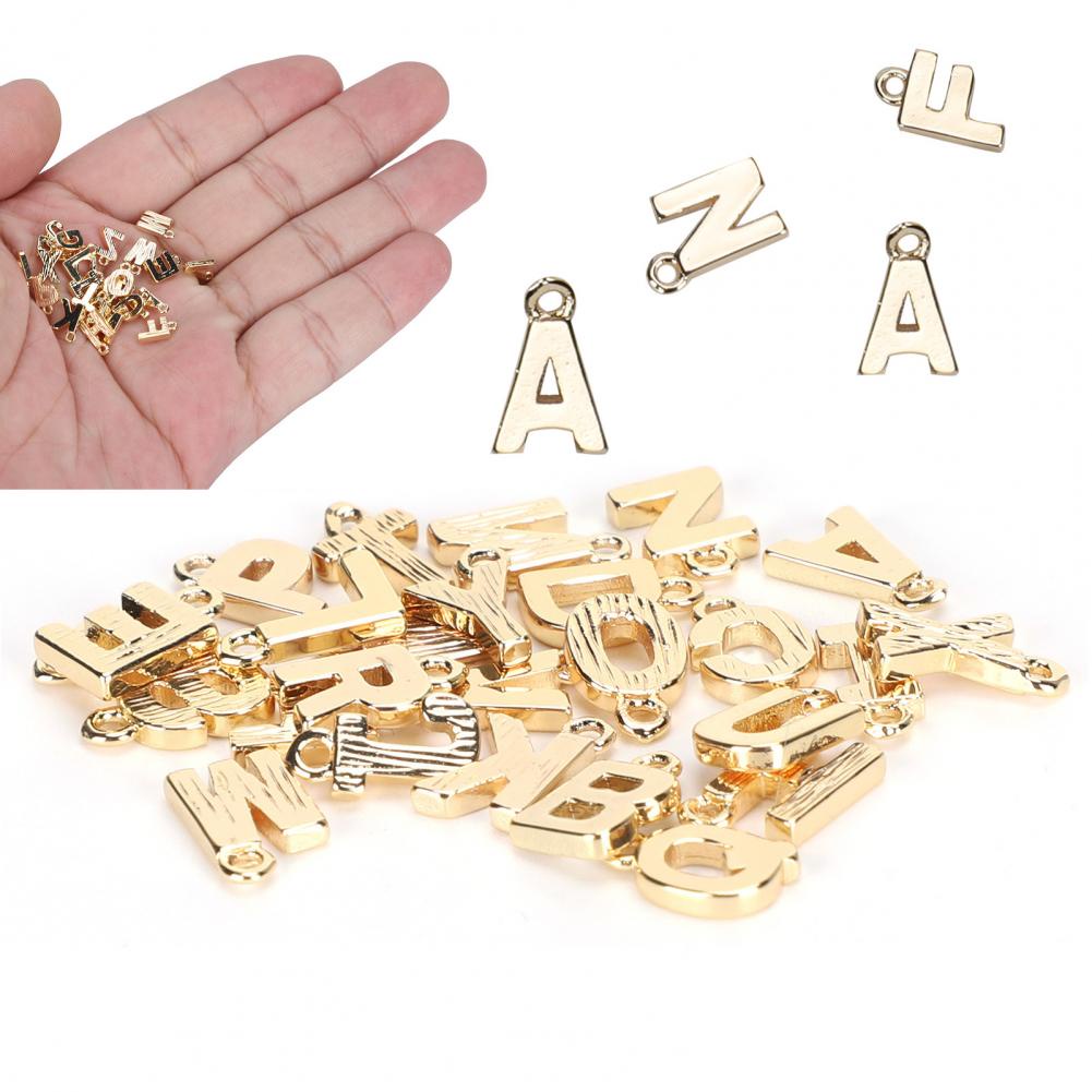 26pcs English Letters Pendant DIY Craft Letters Ornament Kits For ...