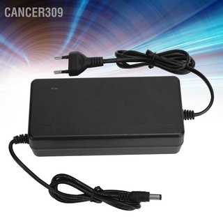 Cancer309 อะแดปเตอร์ชาร์จแบตเตอรี่ลิเธียม ปลั๊ก EU 100‐240V 54.6V 2A 5.5 มม.