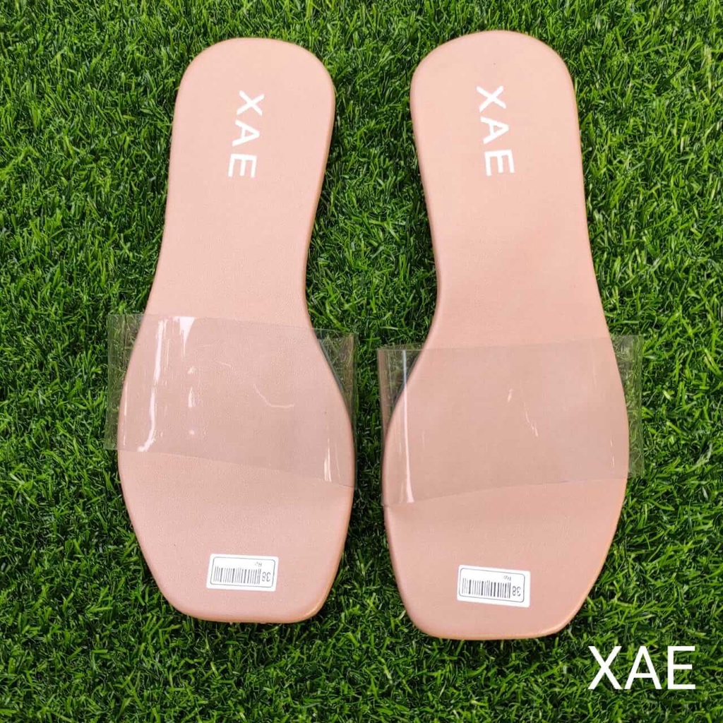 รองเท้าแตะผู้หญิงรุ่นล่าสุด xae adena mica สีนู้ด