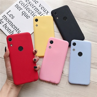 เคสซิลิโคน สีพื้น กรณีโทรศัพท์มือถือ Huawei P20 Lite Mate 20 Pro Nova 5T Y7a