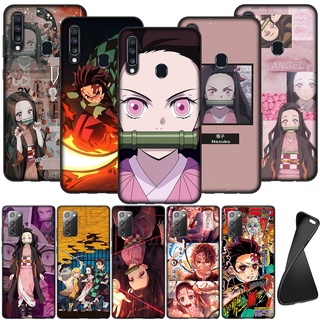 เคสโทรศัพท์ซิลิโคน แบบนิ่ม ลายการ์ตูนอนิเมะ Demon Slayer สําหรับ Samsung A02 A12 A32 A42 A52 4G 5G