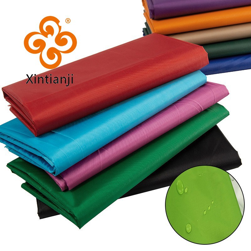 ผ้าโพลีเอสเตอร์ Taffeta ผ้าเคลือบกันน้ําสําหรับเย็บผ้าคลุมรถหรือเต็นท์ 50x150 ซม.TJ1156