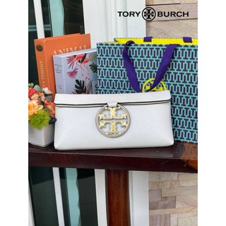 📮@2,480.-🔥🔥SUMMER SALE (ลดอีก 7 %)🔥🔥💯Tory burch Miller Metal clutch