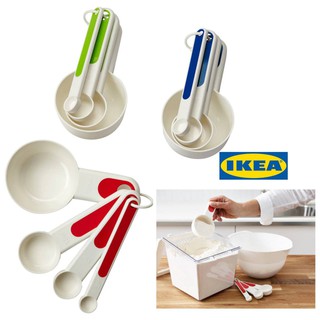 IKEA ชุดถ้วยตวง 4 ชิ้น วัสดุพลาสติก ราคาถูก