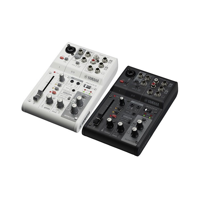 เช็คสินค้าก่อนสั่งซื้อ มิกเซอร์ YAMAHA AG03MK2 3-Channel live streaming mixer with high resolution U
