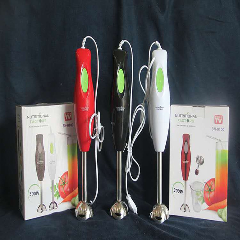 Immersion Stick Hand Blender 2-Speed Control One Hand Mixer XUOC ...