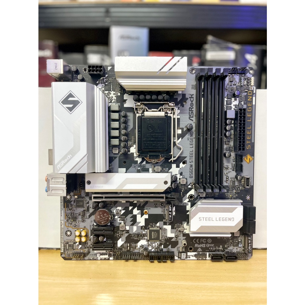 MB ASROCK B560M Steel Legend (1200) มีประกันพร้อมส่ง - 84com - ThaiPick