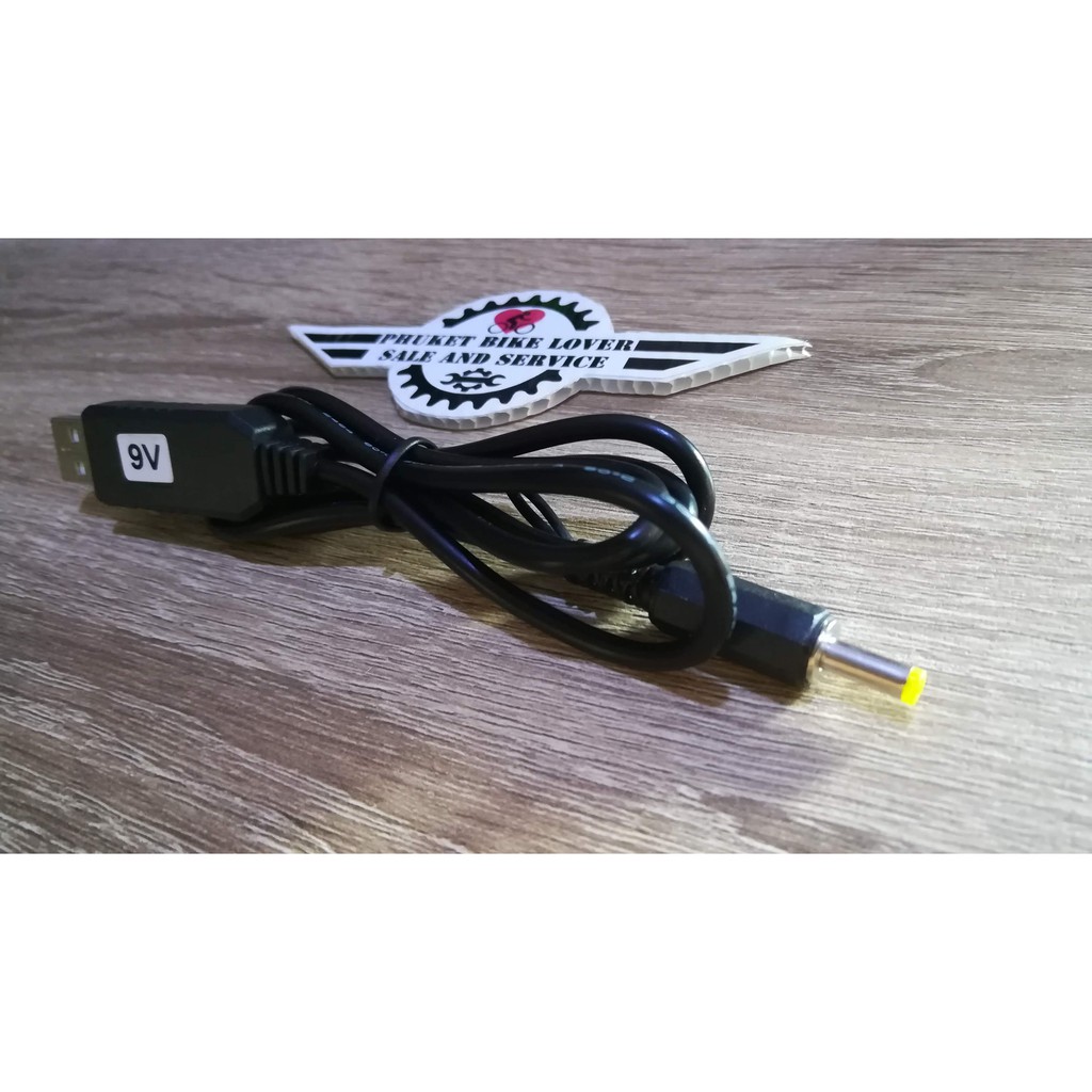 สายชาร์จลำโพงคาราโอเกะ 5v to 9v หัวเสียบขนาด 4.0 mm. สายชาร์จลำโพงบลูธูท ต่อกับ power bank ร้องเพลงได้ทั้งคืน ชาร์จ USB