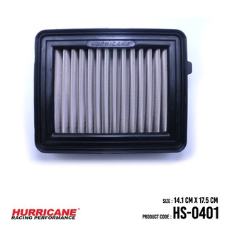 HURRICANE กรองอากาศสแตนเลสสตีล เฮอร์ริเคน รุ่น HS-0401 Honda	Accord	Hybrid