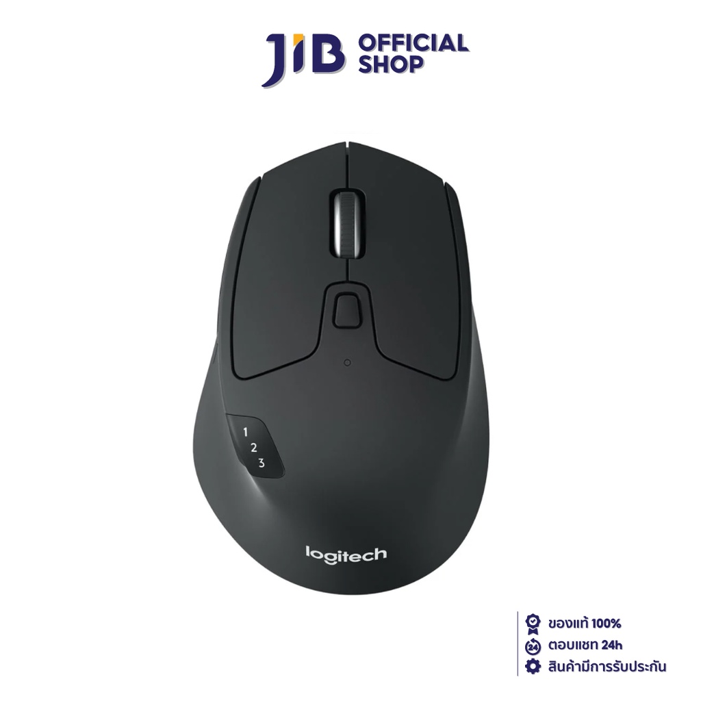 LOGITECH MOUSE (เมาส์ไร้สาย) WIRELESS M720 TRIATHLON