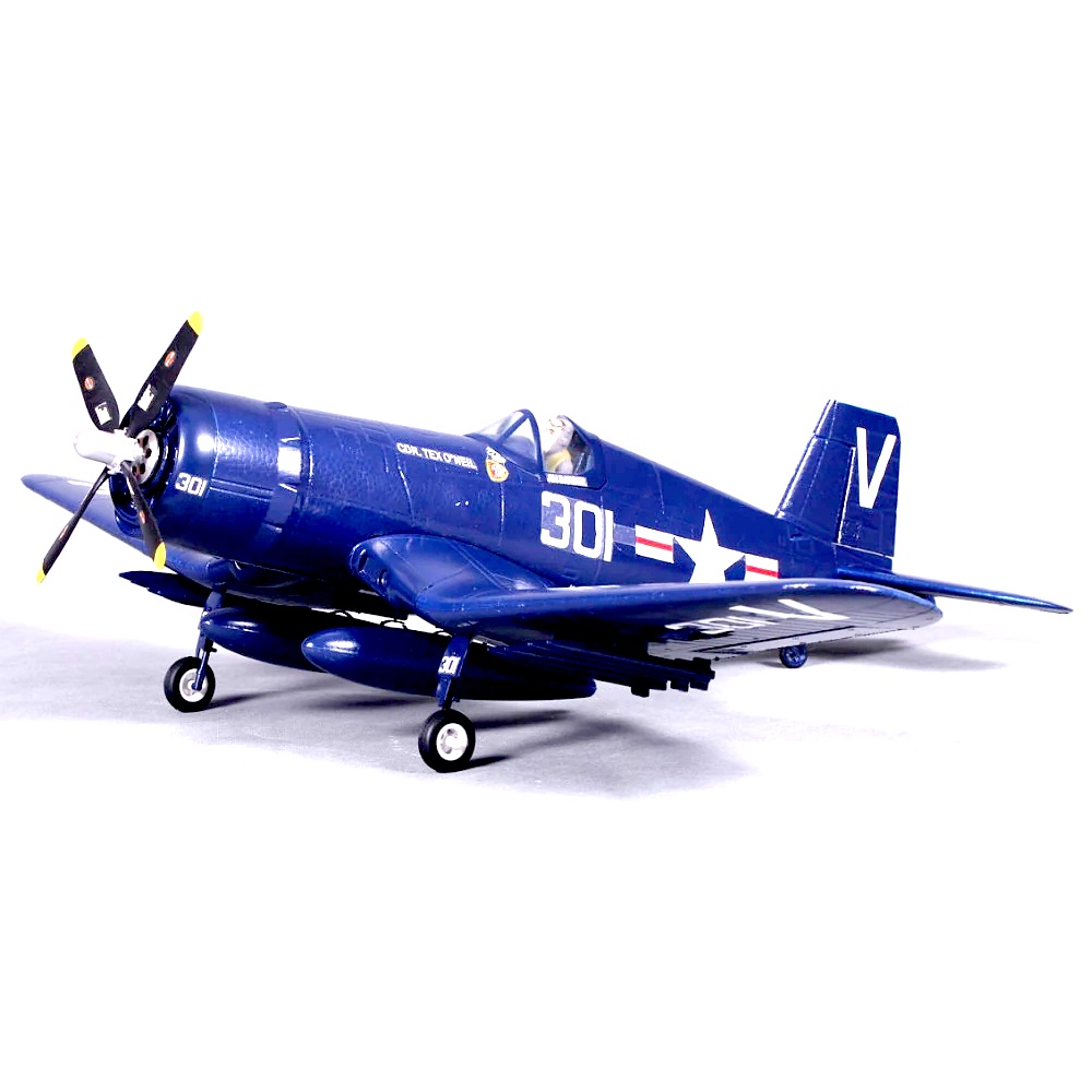 เครื่องบินโฟม ตัวลำ+ชุดไฟ FMS:F4U Corsair 800mm. V2 PNP RC (ไม่รวมวิทยุ รีซีฟ แบต) APFMSF4U เครื่องบ