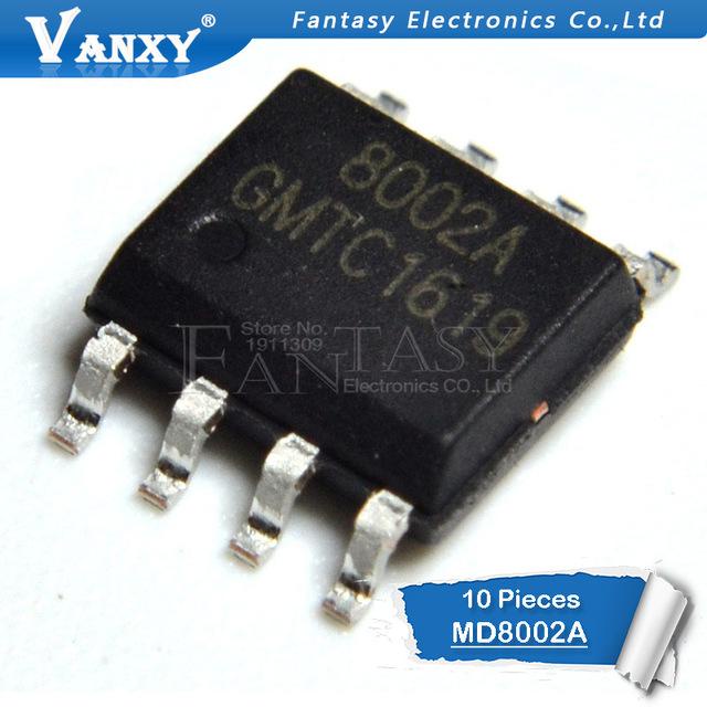 10PCS MD8002A SOP8 MD8002 SOP 8002A SMD SOP-8 8002 ใหม่และ IC